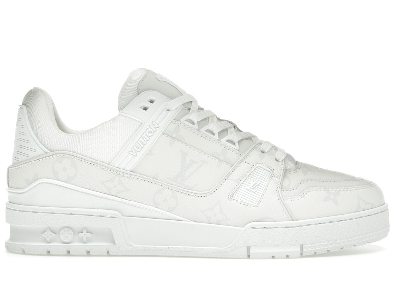 Louis Vuitton LV Trainer White Monochrome - US