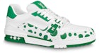 Louis Vuitton LV Trainer Yayoi Kusama Green White