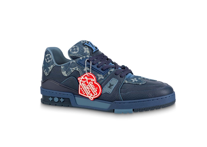 Louis Vuitton LV Trainer x Nigo Blue Demin