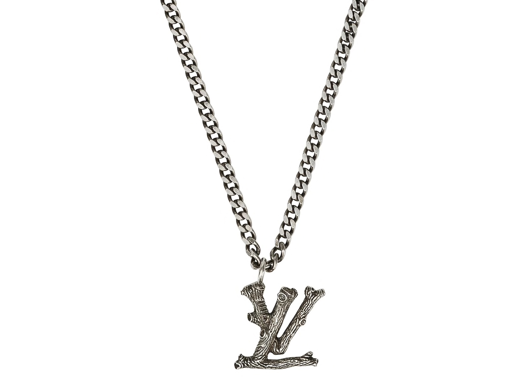 Louis Vuitton Idylle Blossom LV Pendant, Yellow Gold and Diamond Gold. Size NSA