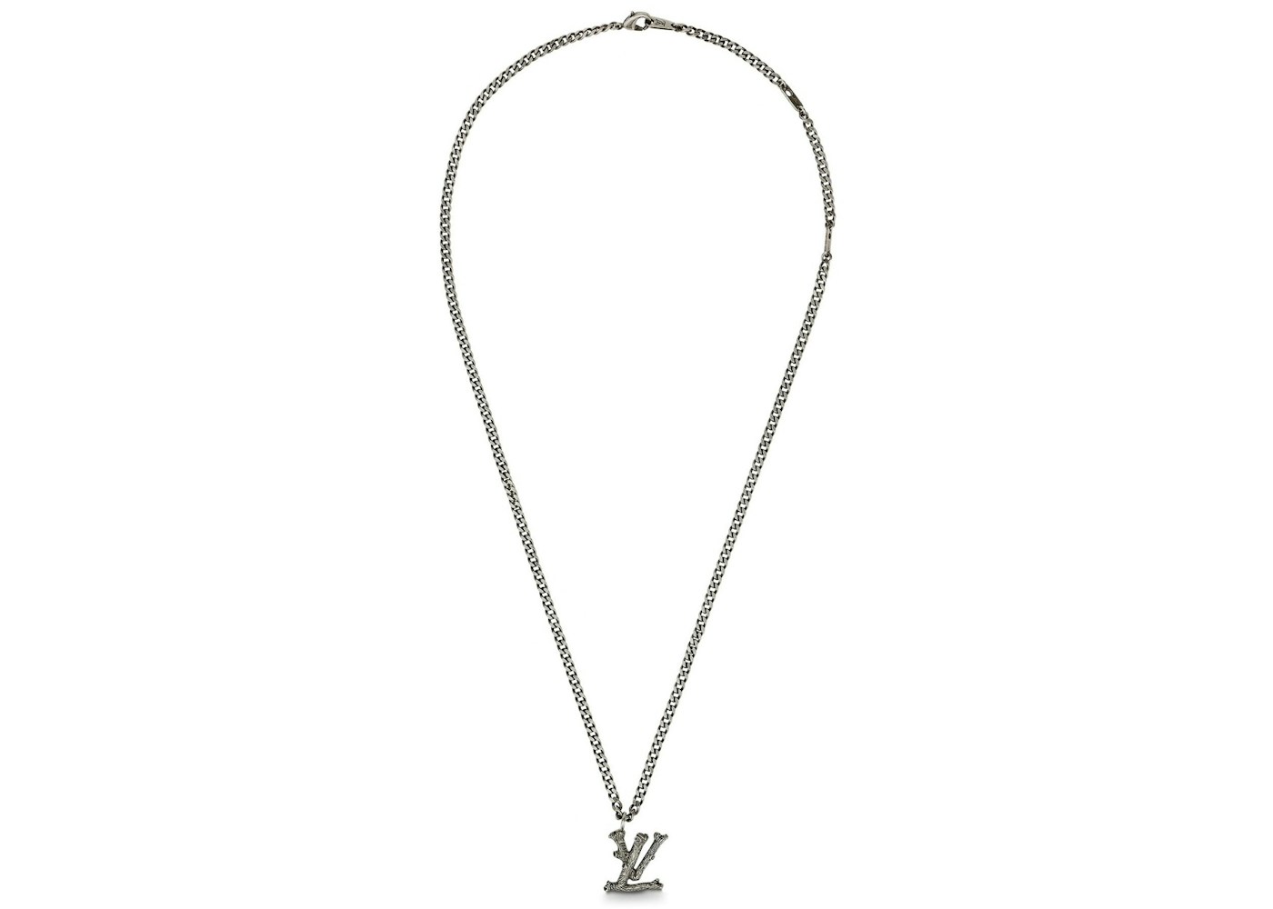 Lv wood necklace Clearance