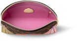 Louis Vuitton LV x YK Cosmetic Pouch Pumpkin Print in Monogram Coated  Canvas with Gold-tone - GB