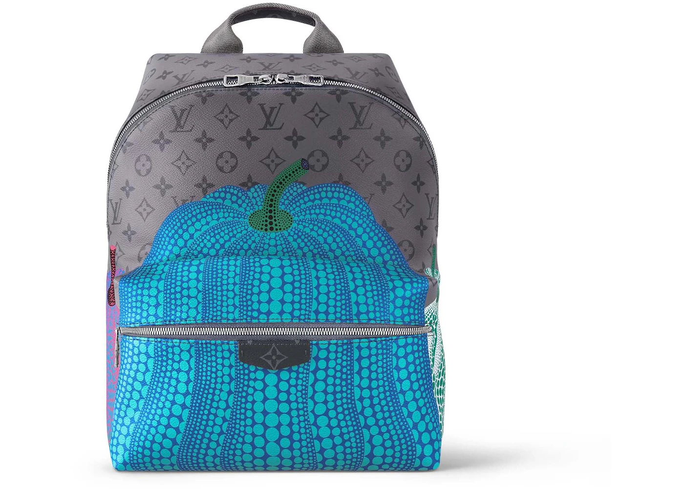 Louis Vuitton LV x YK Discovery Backpack Pumpkin Print in Monogram Eclipse  Reverse Coated Canvas with Ruthenium-tone - US