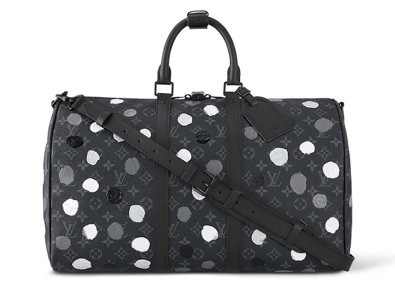 Black best sale lv duffle