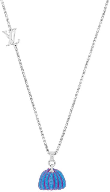 Louis Vuitton Crystal Pendant Necklace