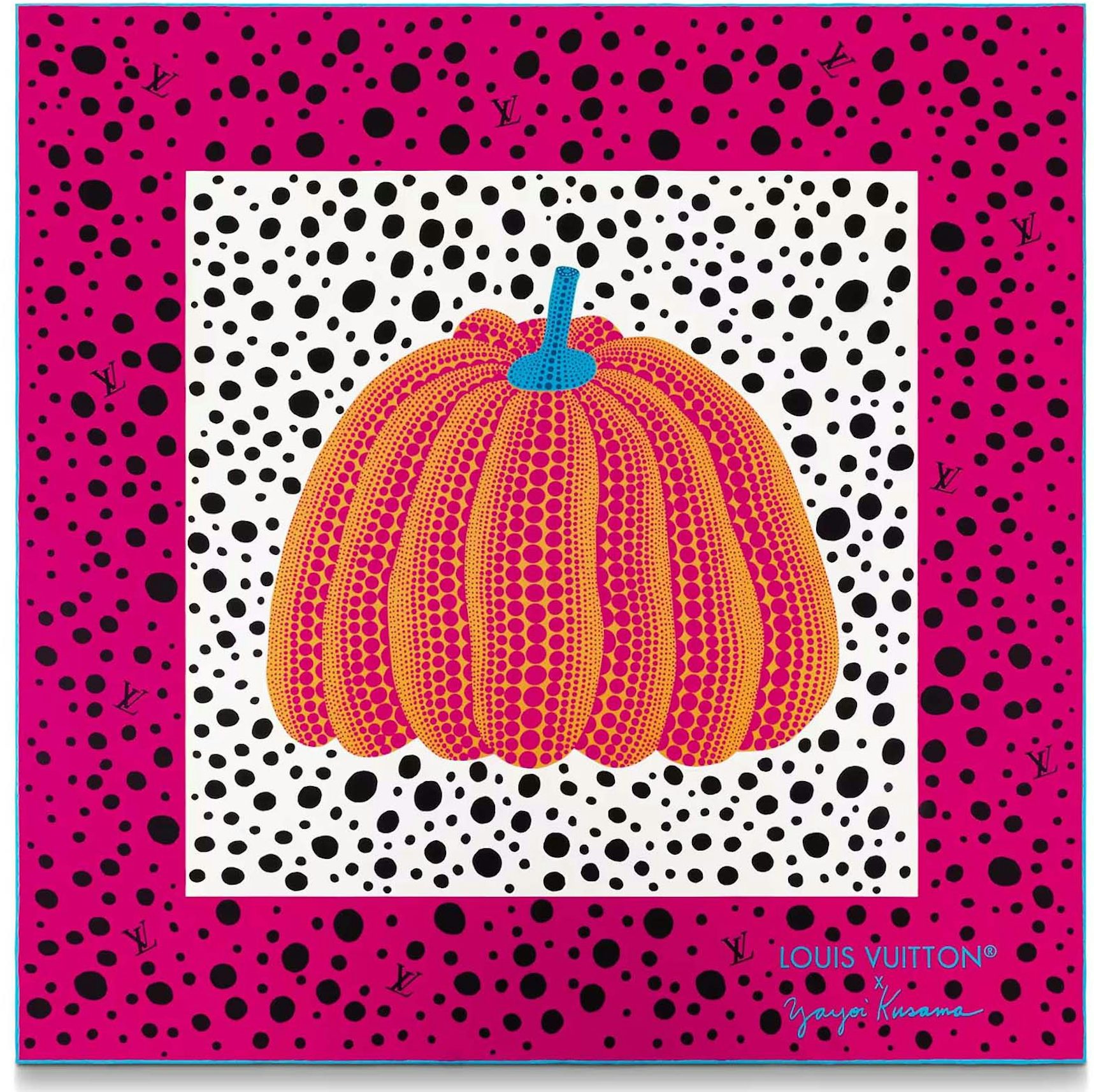 Louis Vuitton LV x YK Romy Card Holder Pumpkin Print