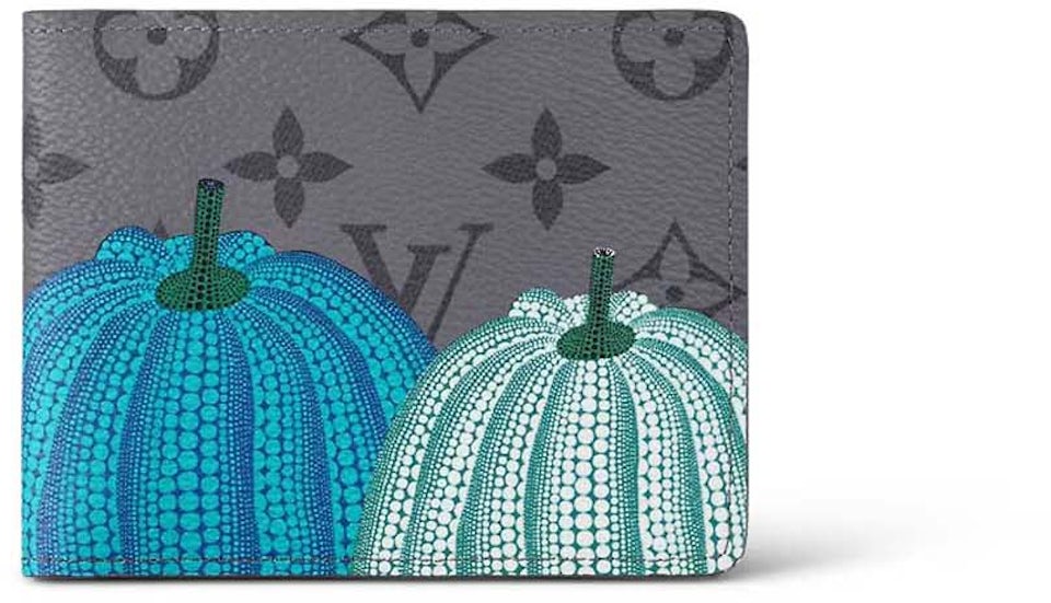 Louis Vuitton LV x YK Slender Wallet Pumpkin Print in Monogram