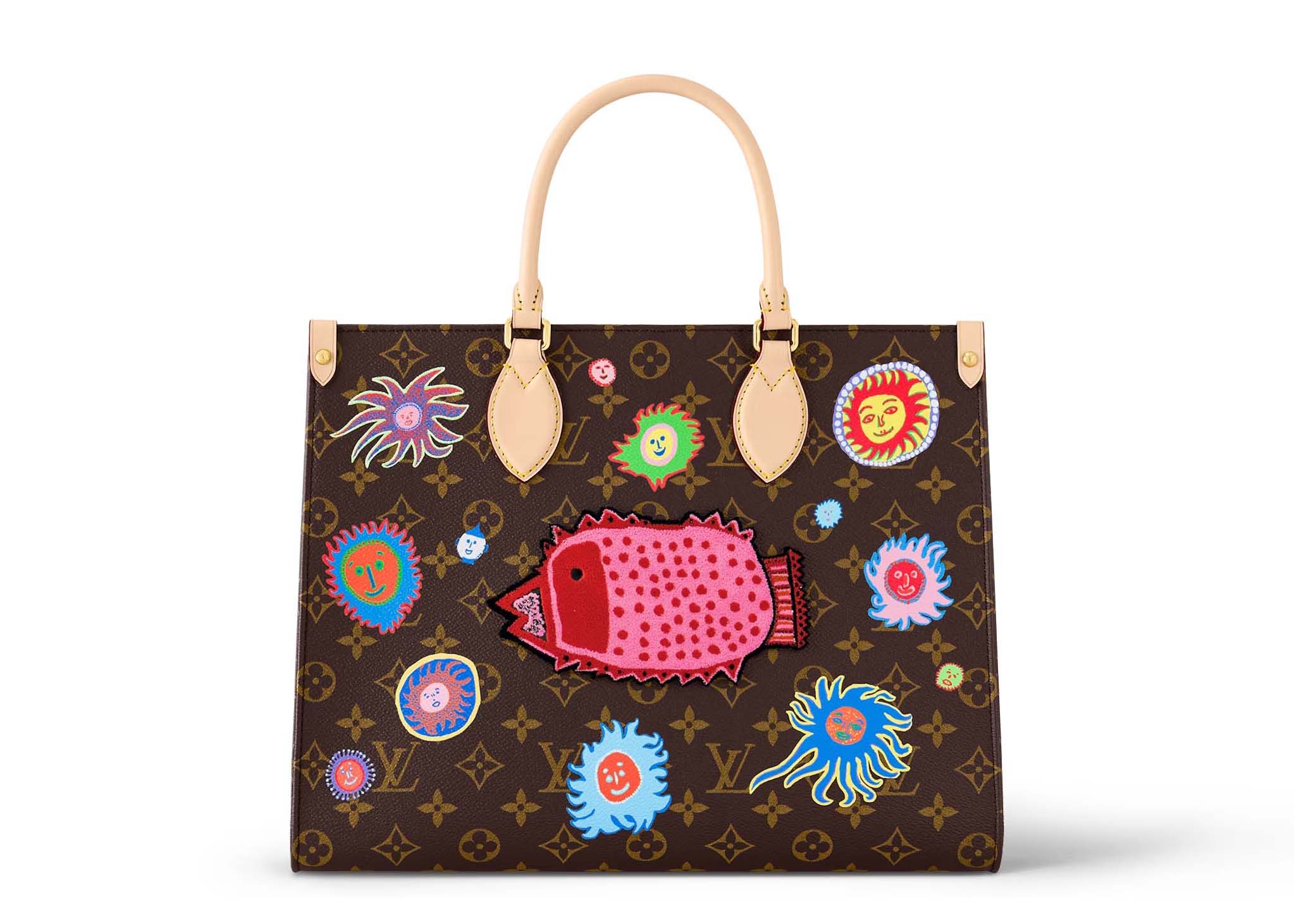 Louis Vuitton LV xYK Onthego MM Face Print and Embroidery