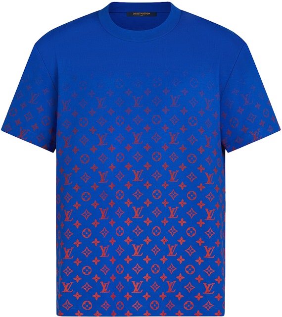 Vuitton Monogram Gradient T-Shirt Blue/France - US