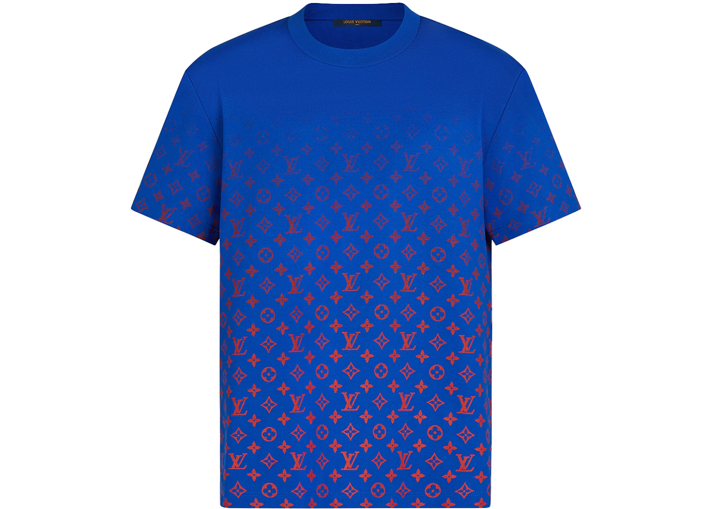 Louis Vuitton LVSE Monogram Gradient T-Shirt Blue/France Men's US