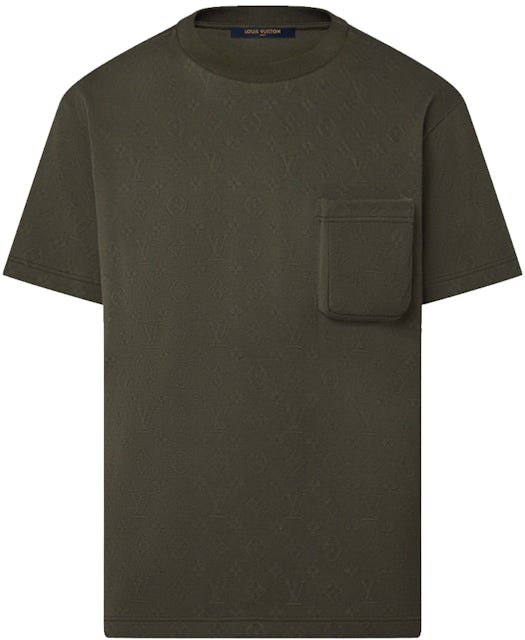 Louis Vuitton Lvse Signature 3D Pocket Monogram T-Shirt Dark Khaki