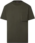 Intarsia Printed T Shirt