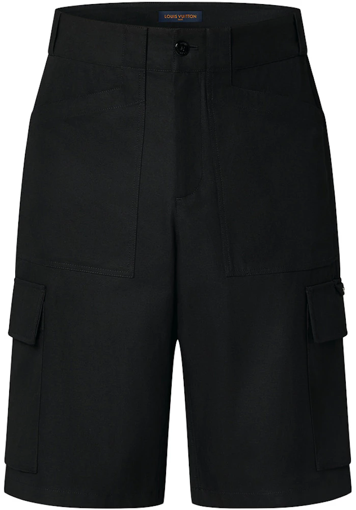 Louis Vuitton 2022 Jogger Shorts - Black Shorts, Clothing - LOU810097