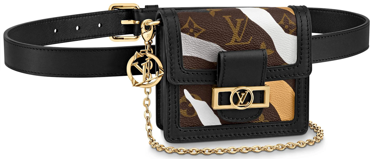 Louis Vuitton LVXLOL Bumbag Dauphine Monogram BB Gold/Silver in Coated  Canvas/Calf Leather with Gold-tone - US