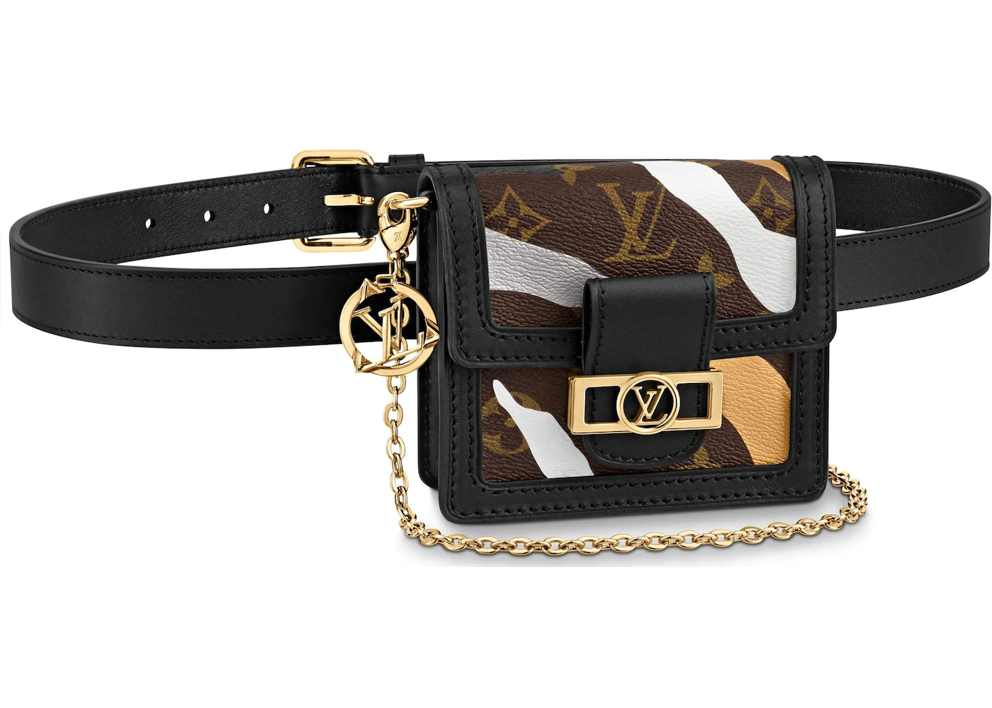Louis Vuitton LVXLOL Bumbag Dauphine Monogram BB Gold/Silver in Coated  Canvas/Calf Leather with Gold-tone - US