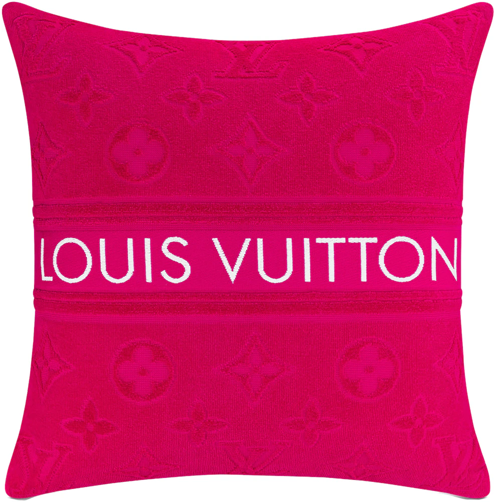 Louis Vuitton LVacation Beach Pillow Fuchsia in Cotton - US