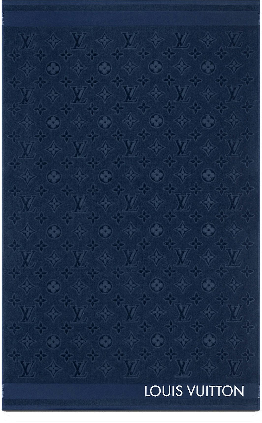 Louis Vuitton LVacation Beach Towel Navy Blue in Cotton - US