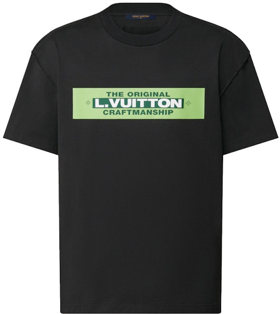Louis Vuitton LV Fade Printed Long-sleeved T-Shirt BLACK. Size L0