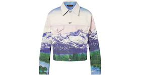 Louis Vuitton Landscape Denim Jacket Multicolor