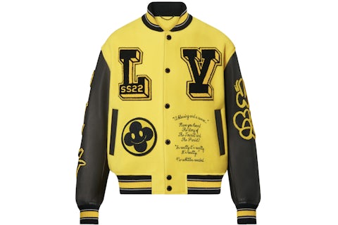 Varsity Jacket Veste Monogram Louis Vuitton Louis Vuitton Virgil