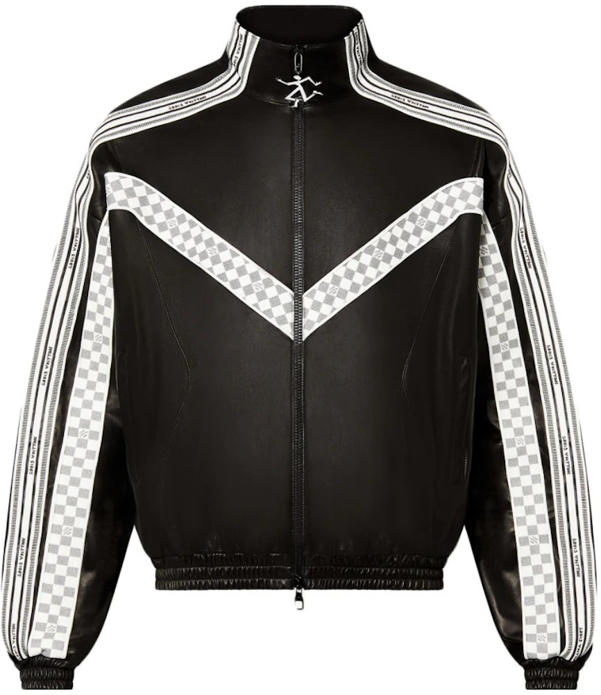 Louis Vuitton Leather Track Blouson Black Men's - SS22 - GB