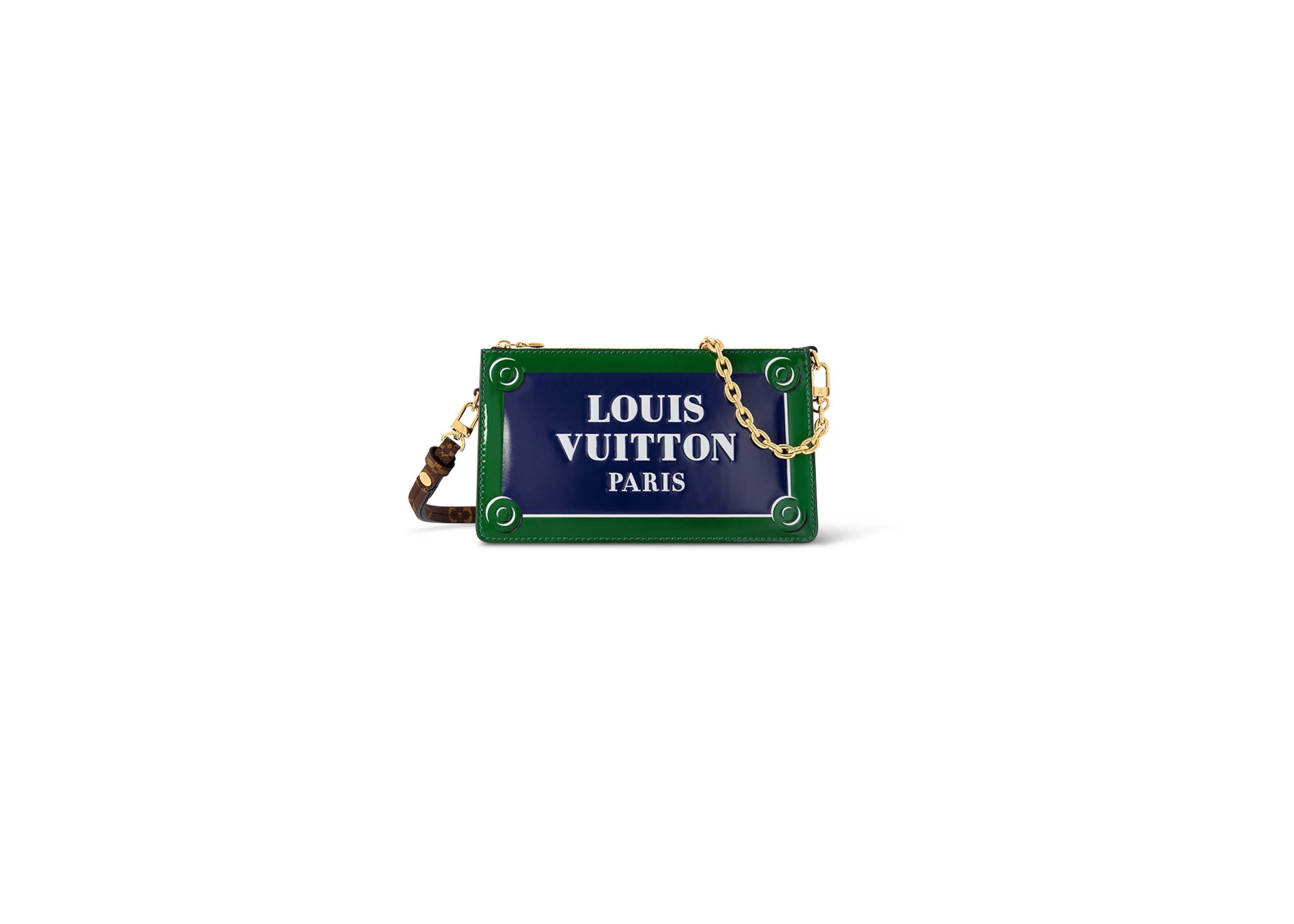 Louis Vuitton Lexington Pouch Blue/Green