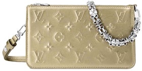 Louis Vuitton Cosmetic Pouch Rosebud in Embossed Cowhide Leather with  Gold-tone - GB