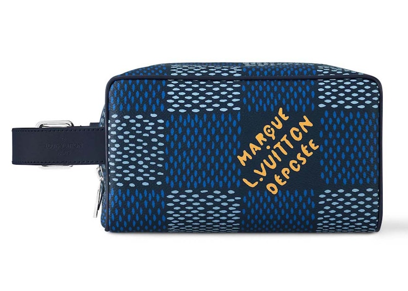 在庫少◆希少【LOUIS VUITTON】Locker Dopp Kit Damier Denim 3D Louis-Vuitton-Locket-Dopp-Kit-