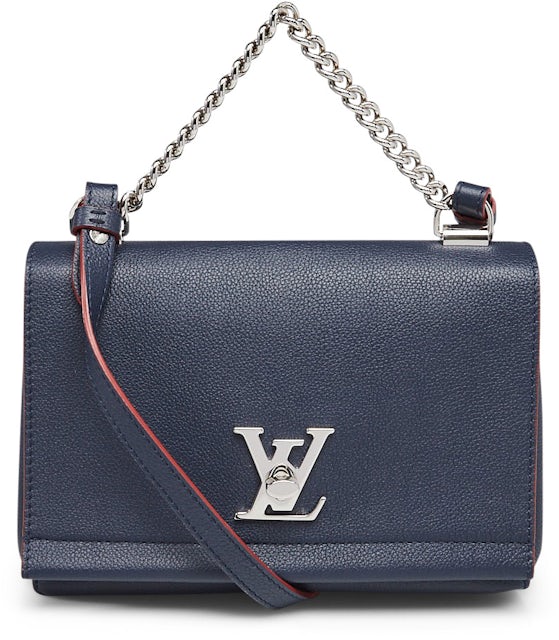 Louis Vuitton Lockme II With Accessories BB Marine/Rouge in