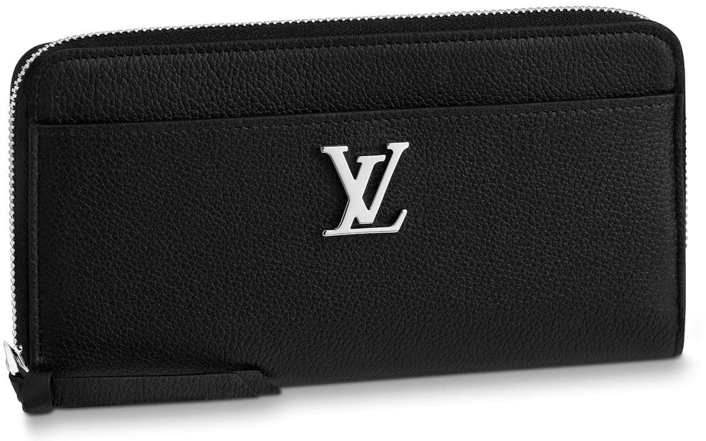 Louis Vuitton Zippy Lockme Leather Wallet