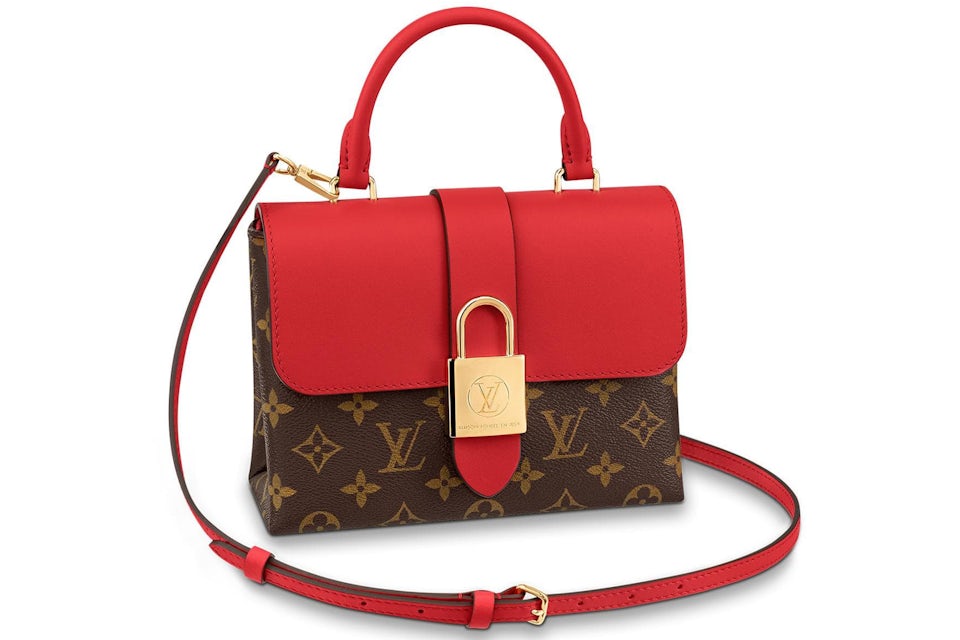 Louis Vuitton Locky Monogram BB Coquelicot in Coated Canvas