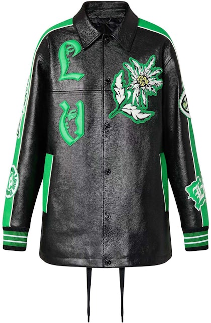 Men's Embroidered Varsity Jacket, LOUIS VUITTON