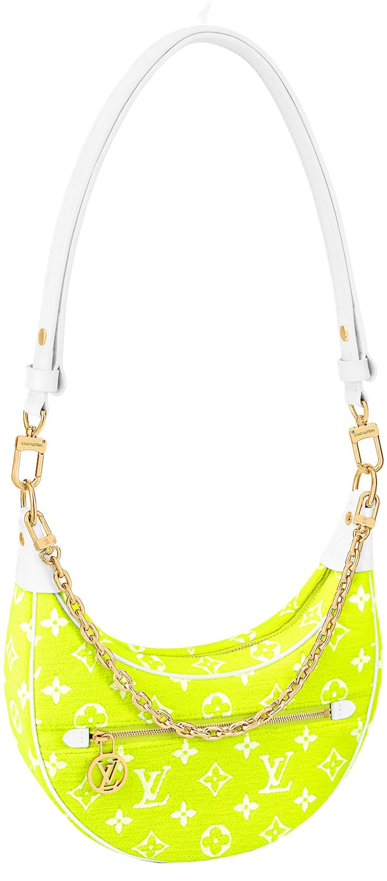 Louis Vuitton Loop Bag Bright Yellow in Calfskin Leather with Gold