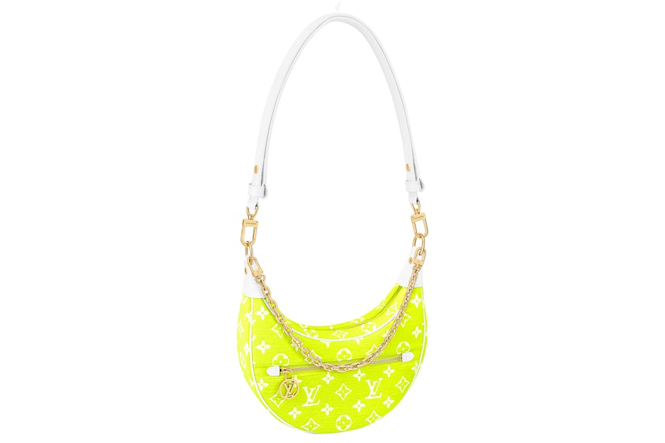 Louis Vuitton Loop Bag Bright Yellow in Calfskin Leather with Gold-tone - US