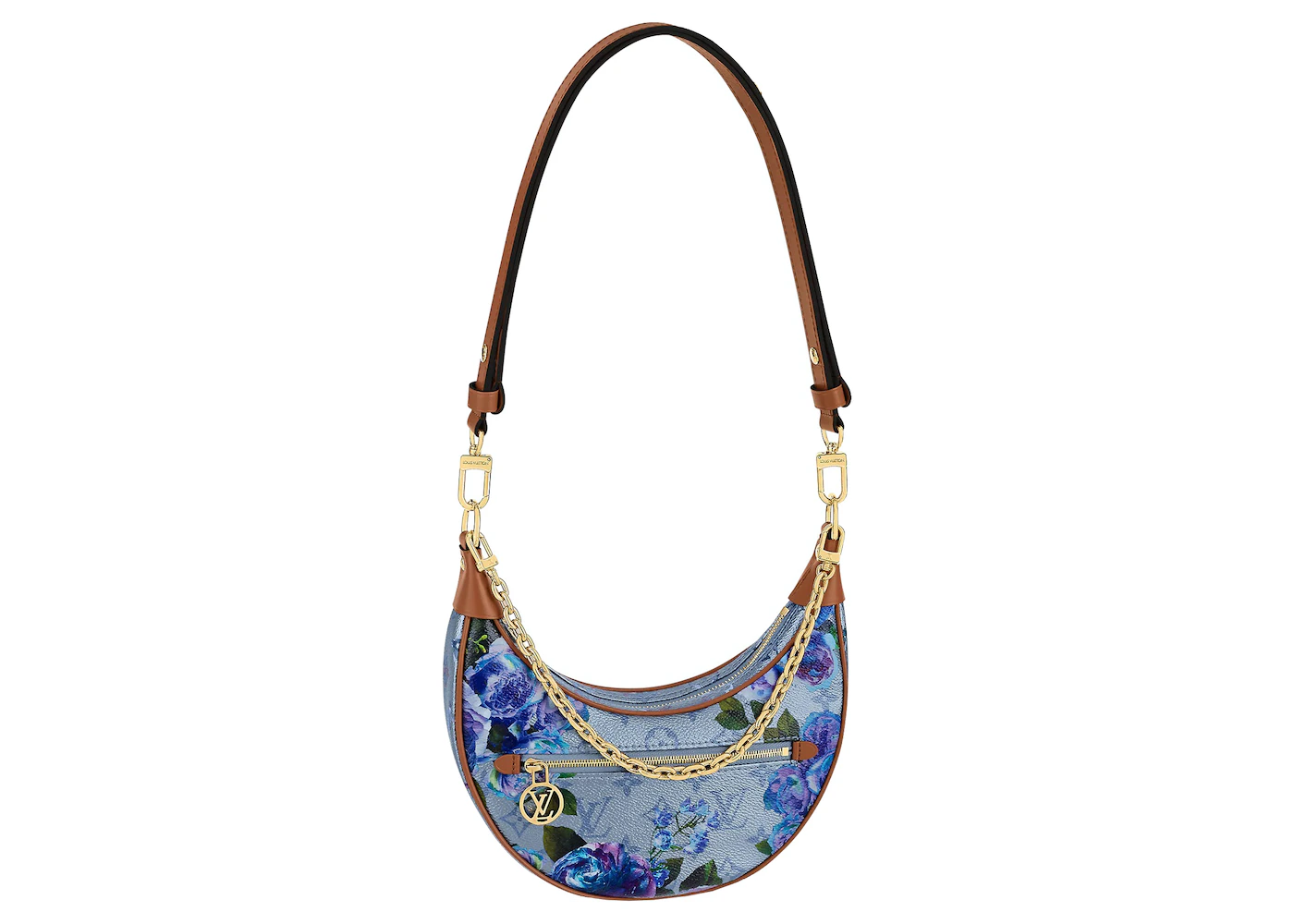 Louis Vuitton Loop Bag Floral in Coated Canvas/Leather with Gold-tone US