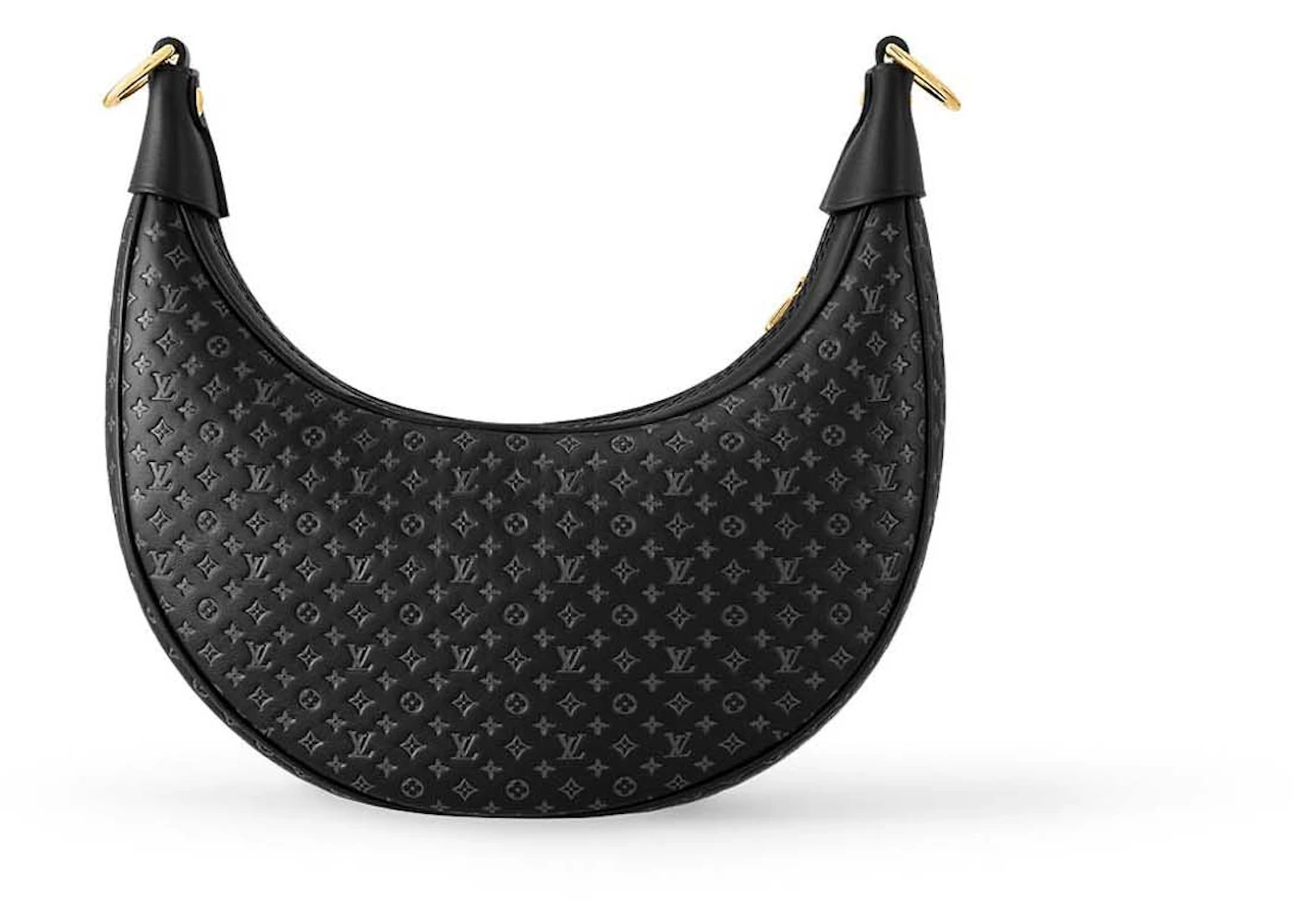 Louis Vuitton Loop Black in Calfskin Leather with Gold-tone - US
