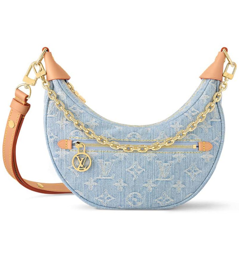 Denim Louis Vuitton Hobo Bags Louis Vuitton Loop Bag Price Louis