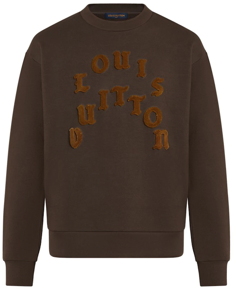 Louis Vuitton Black National Park Print Sweater