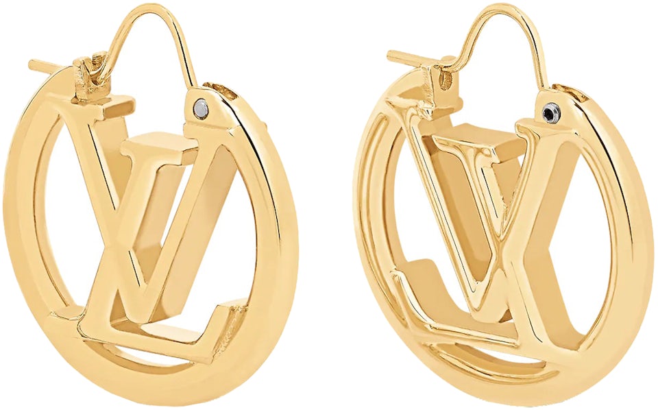 Louis Vuitton LV Spiral Earrings Gold in Gold Metal - US