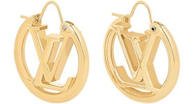 Louis Vuitton Louise Earrings Gold