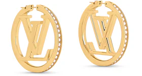 Louis Vuitton Louise Pearls Earrings Gold