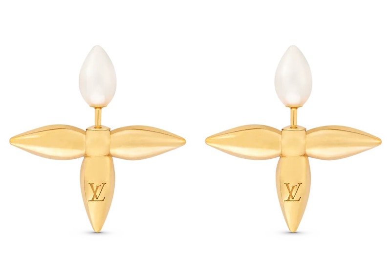 Lv on sale stud earrings