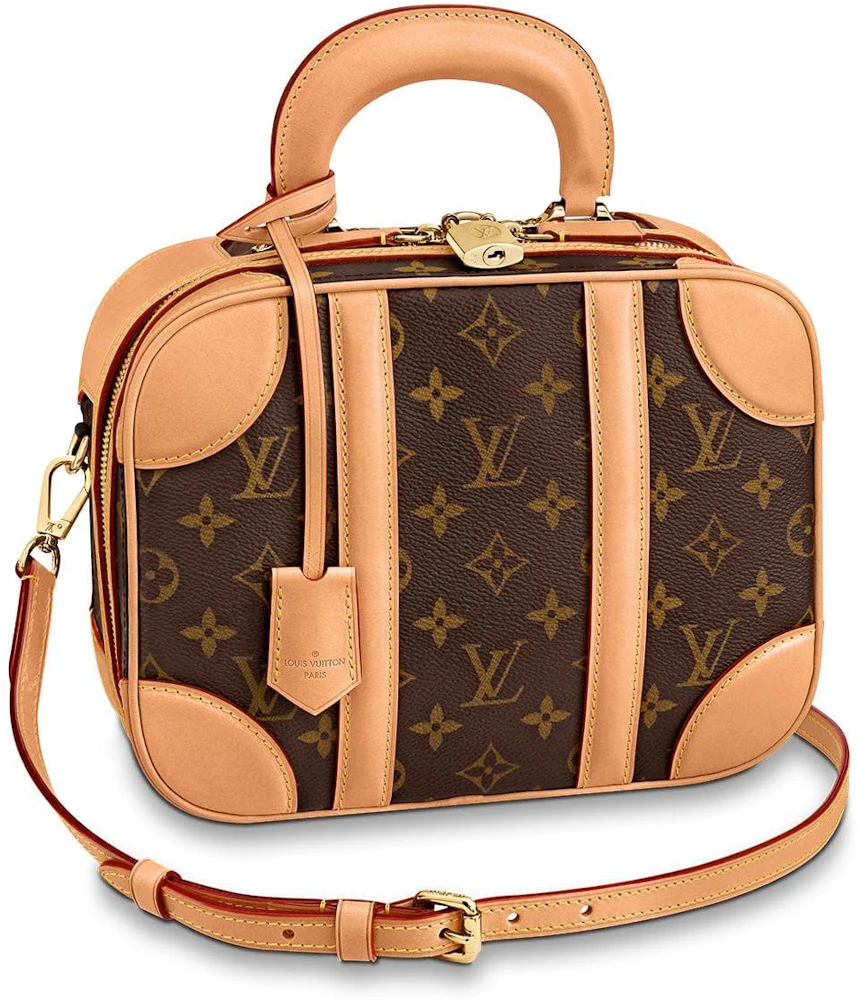 Louis Vuitton Monogram Clutch Black in Calfskin Leather with Gold-tone - GB