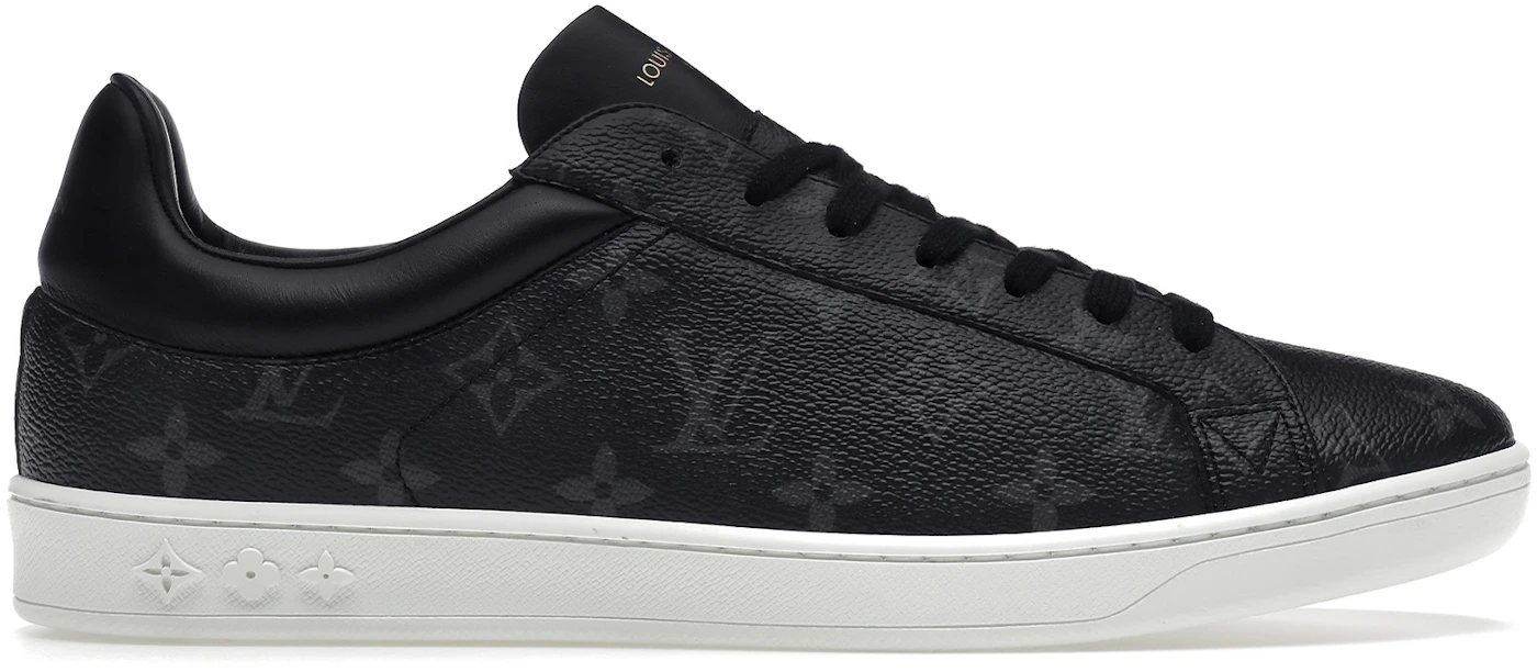 Louis Vuitton Luxembourg Monogram Leather Logo Sneakers (1A8MBD)