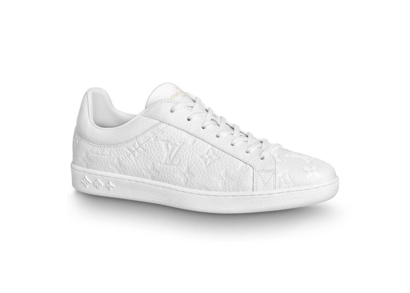 Louis vuitton white on sale shoe