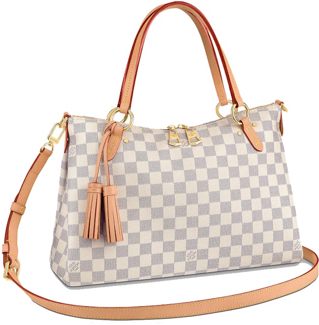 Louis Vuitton Lymington Tote Damier Azur in Coated Canvas with Gold-tone -  CN