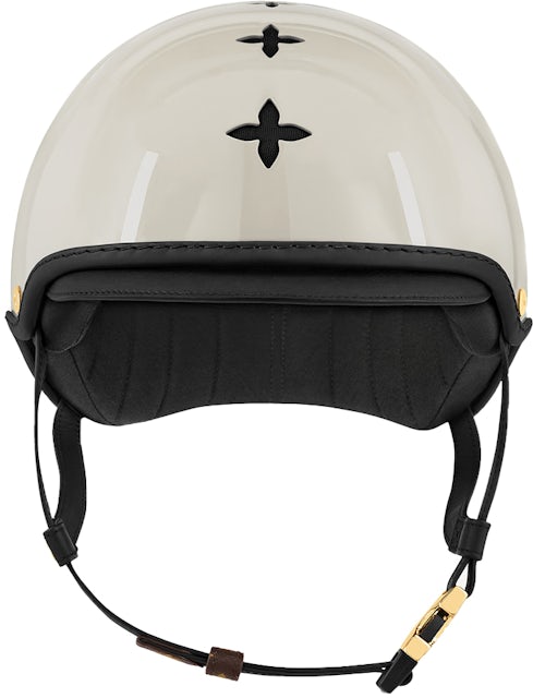 Louis Vuitton MM Bicycle Helmet Monogram/Beige/Black/Gold - SS22 - GB