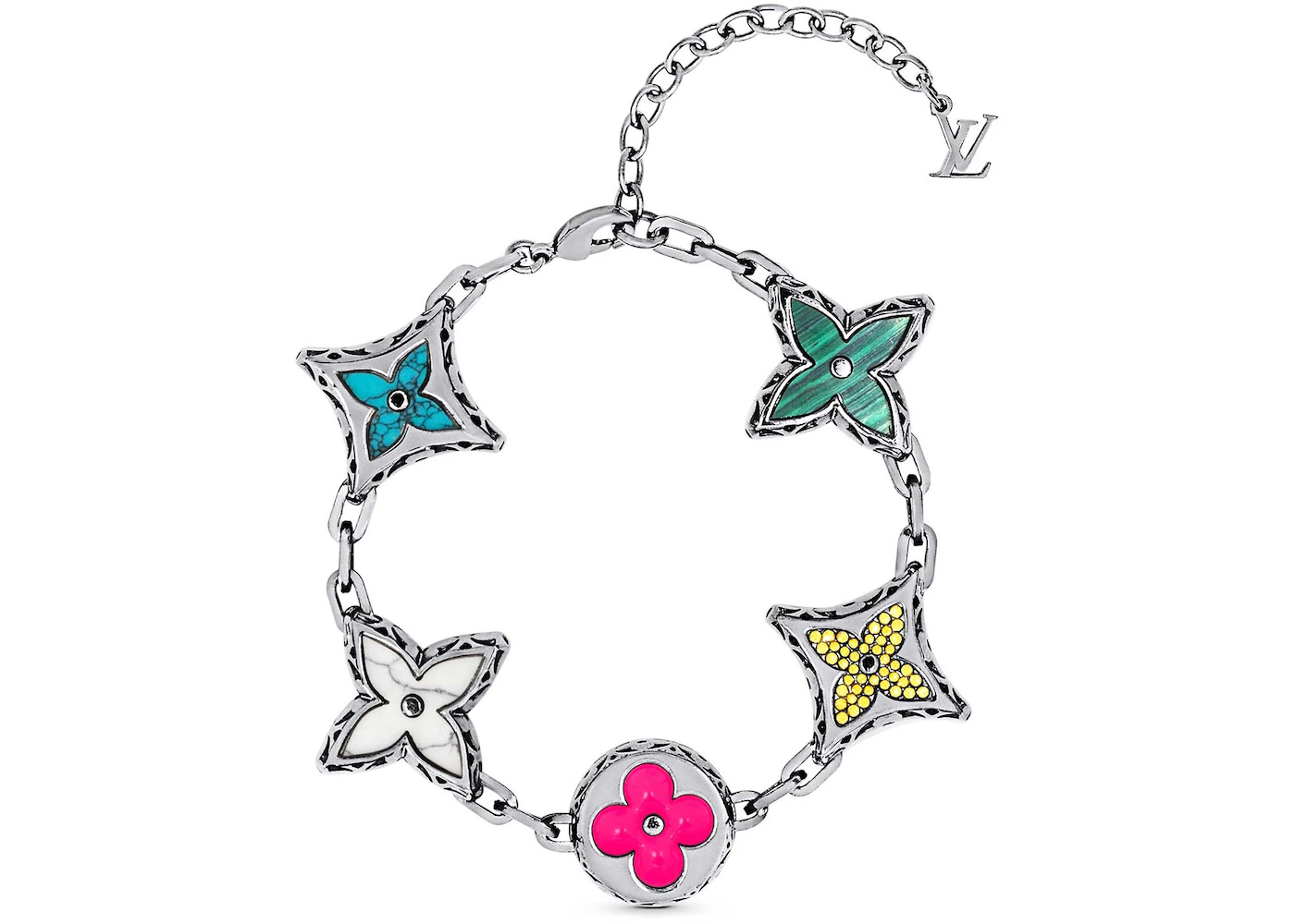 Louis Vuitton MNG Big Party Bracelet Multicolored in Metal with Silver-tone  - US