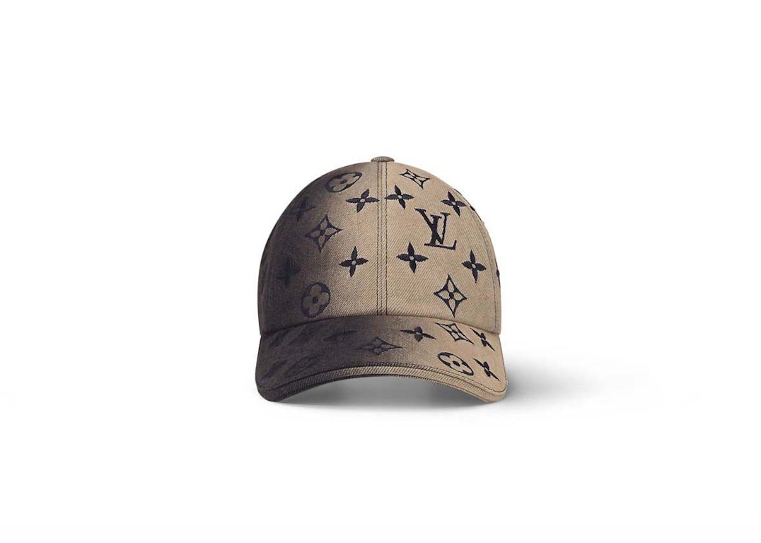 Pre-owned Louis Vuitton Mng Gradient Cap Black