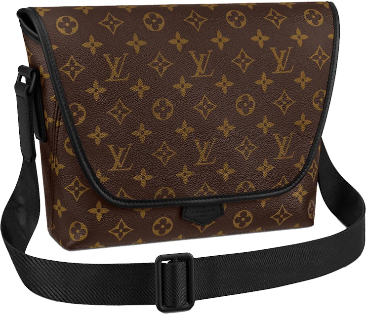 Louis Vuitton Magnetic Messenger Monogram Canvas Brown in Coated Canvas/ Leather with Matte Black-tone - US